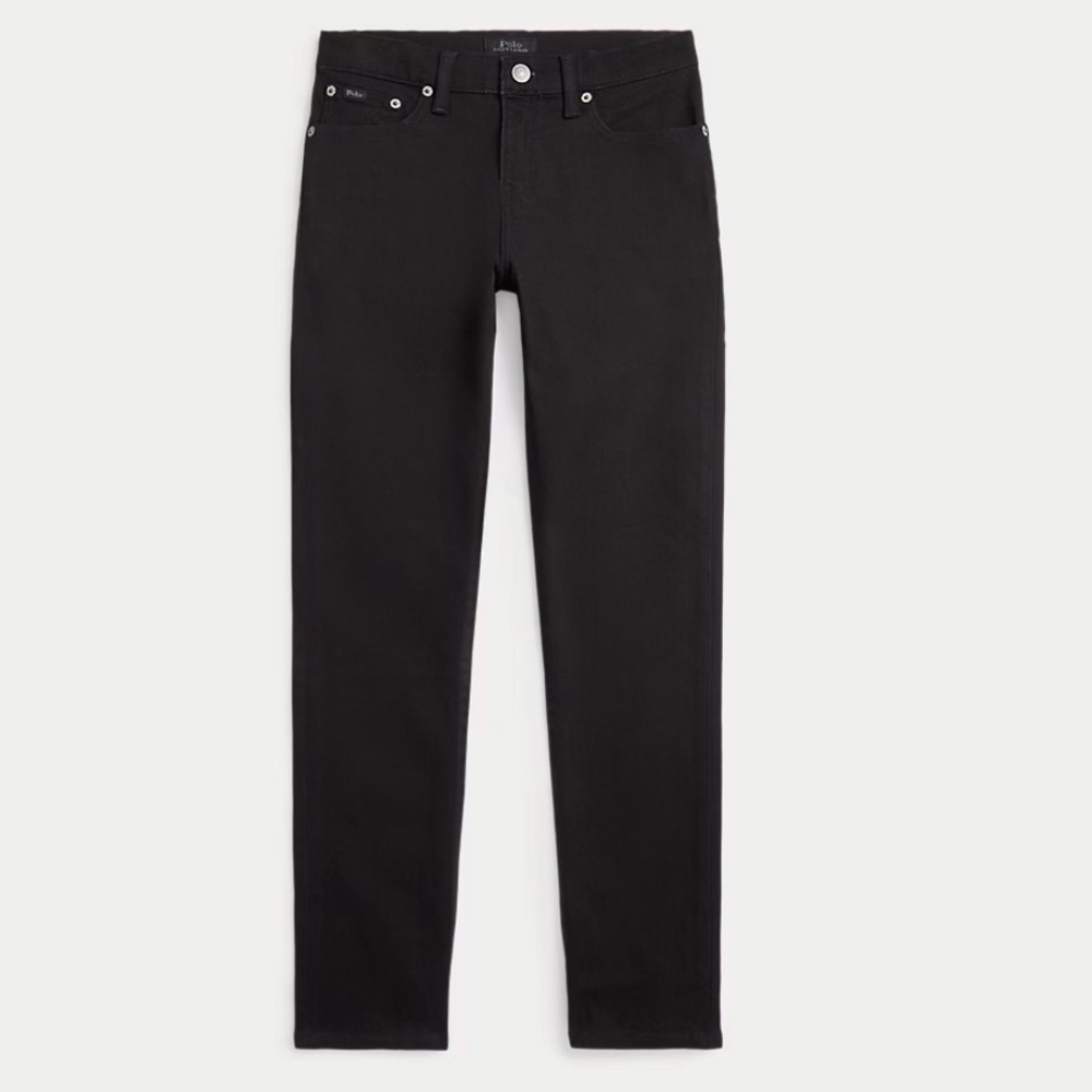 Ralph Lauren Polo Boys Slim Black Jeans